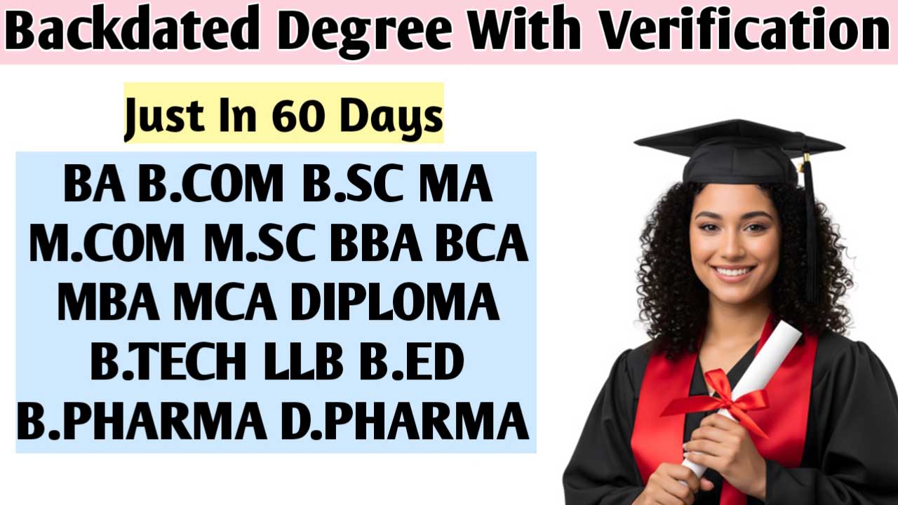 Direct Degree certificate in kolkata
