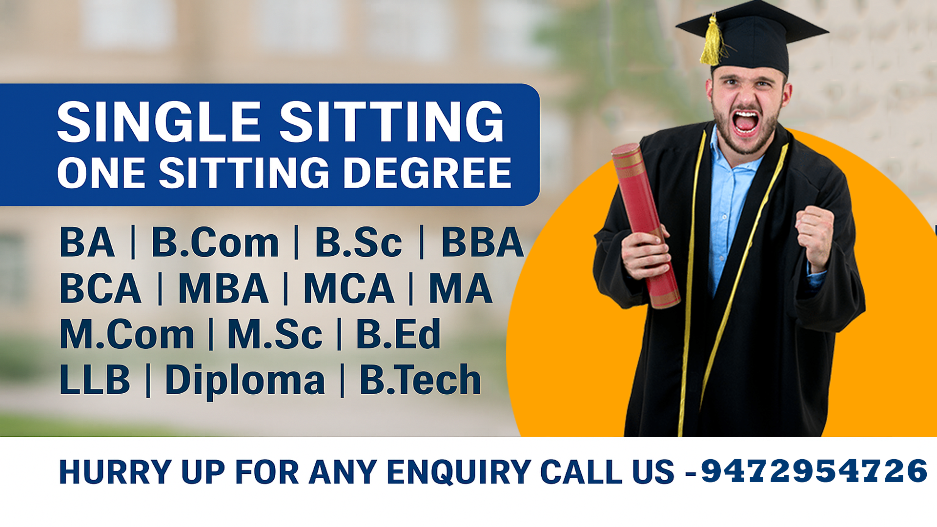Direct Degree certificate in bangalore
